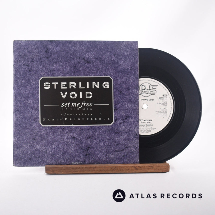 Sterling Void Set Me Free 7" Vinyl Record - Front Cover & Record