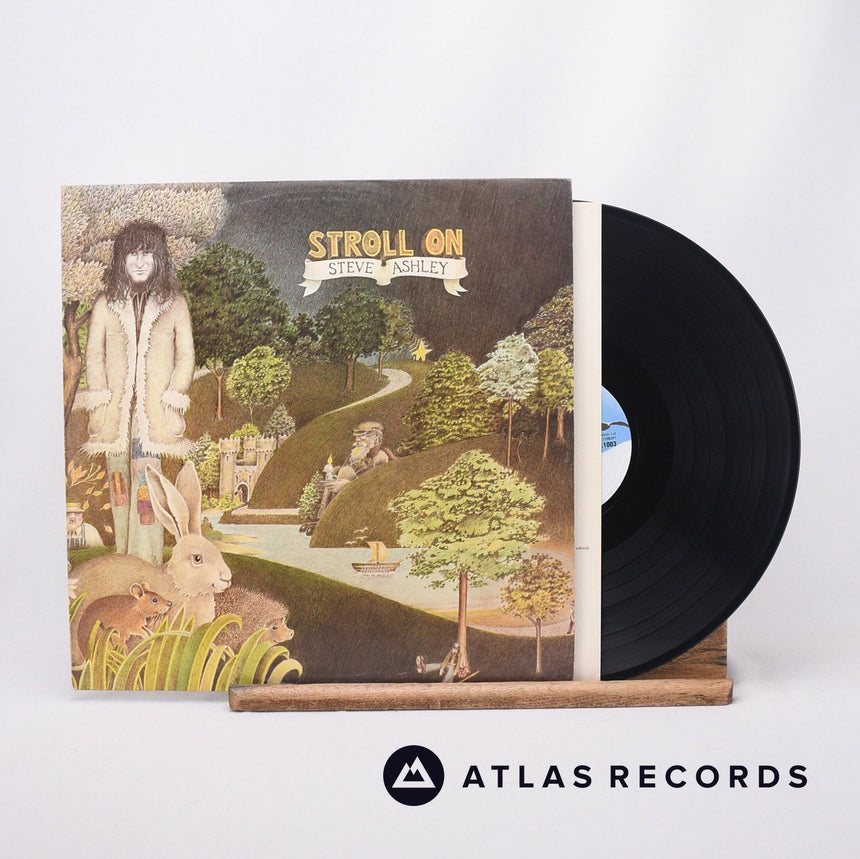 Steve Ashley Stroll On LP Vinyl Record - Front Cover & Record