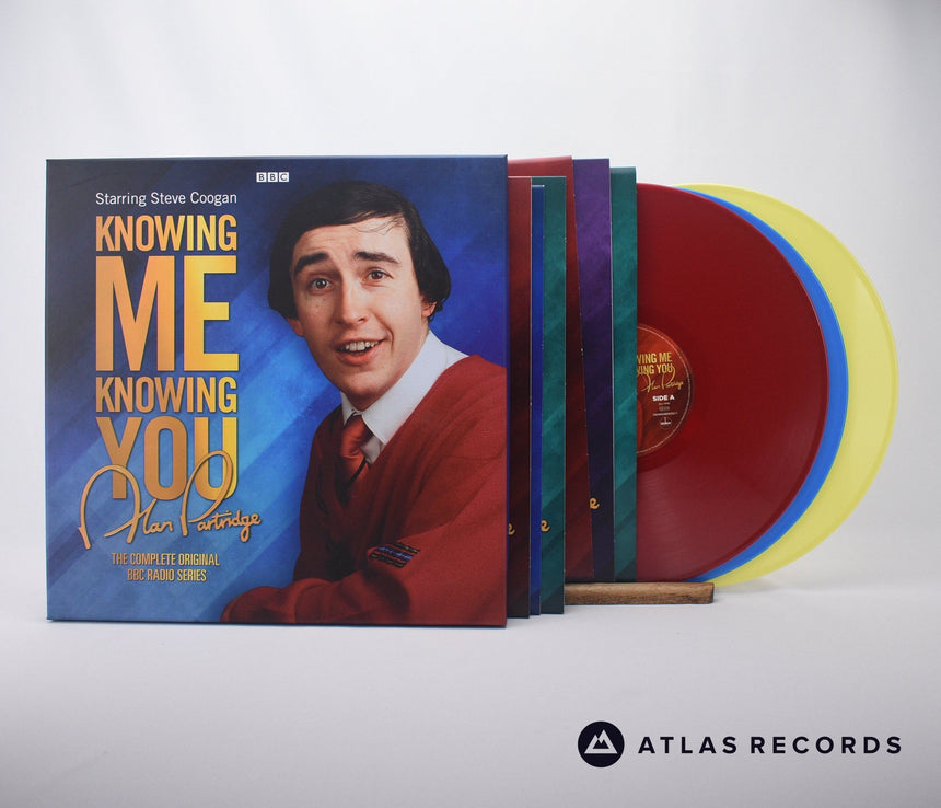 Steve Coogan Knowing Me Knowing You 3 x LP Box Set Vinyl Record - Front Cover & Record