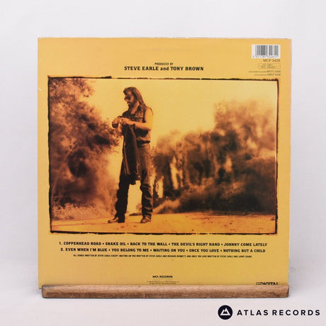 Steve Earle - Copperhead Road - LP Vinyl Record - VG+/EX
