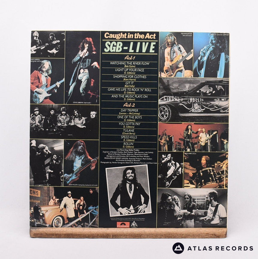 Steve Gibbons Band - Caught In The Act - LP Vinyl Record - EX/VG+