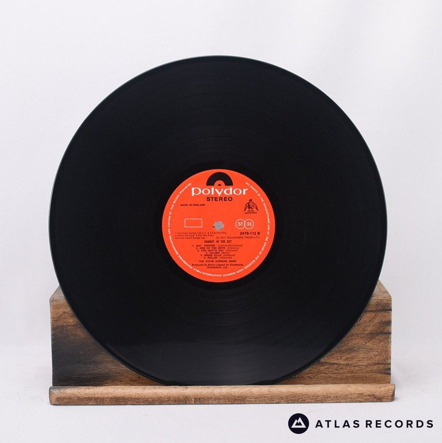 Steve Gibbons Band - Caught In The Act - LP Vinyl Record - EX/EX