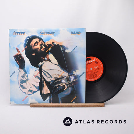 Steve Gibbons Band Rollin' On LP Vinyl Record - Front Cover & Record