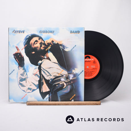 Steve Gibbons Band Rollin' On LP Vinyl Record - Front Cover & Record