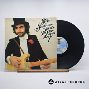Steve Goodman Words We Can Dance To LP Vinyl Record - Front Cover & Record