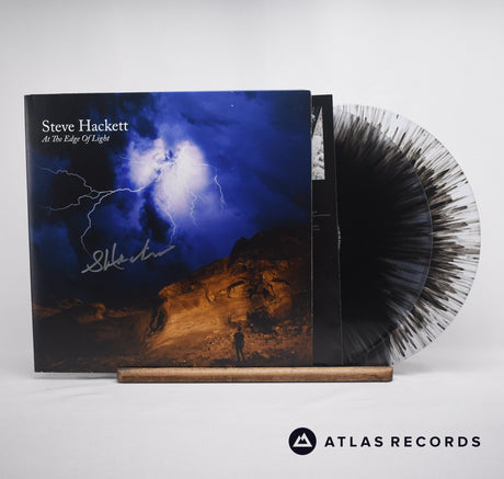 Steve Hackett At The Edge Of Light 2 x LP + CD Vinyl Record - Front Cover & Record