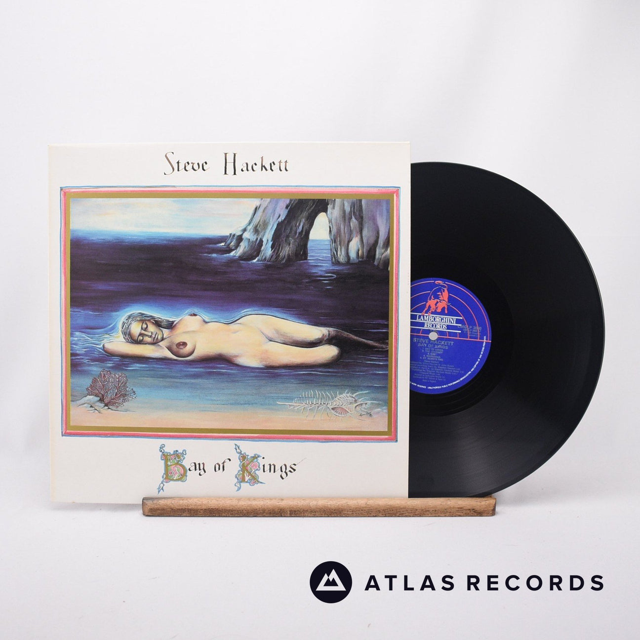 Steve Hackett Bay Of Kings LP Vinyl Record - Front Cover & Record
