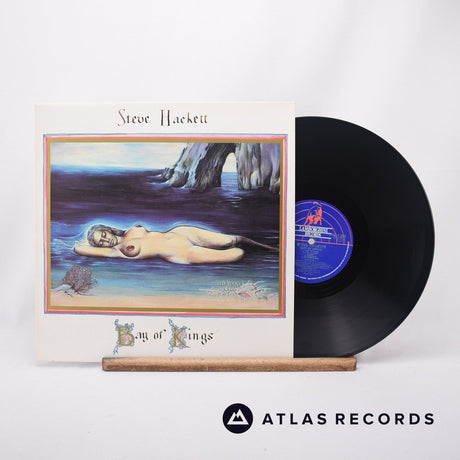 Steve Hackett Bay Of Kings LP Vinyl Record - Front Cover & Record