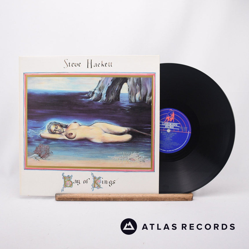 Steve Hackett Bay Of Kings LP Vinyl Record - Front Cover & Record
