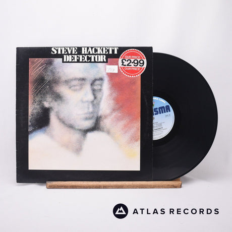 Steve Hackett Defector LP Vinyl Record - Front Cover & Record