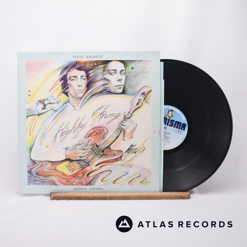 Steve Hackett - Highly Strung - Lyric Sheet Inserts LP Vinyl Record - EX/EX