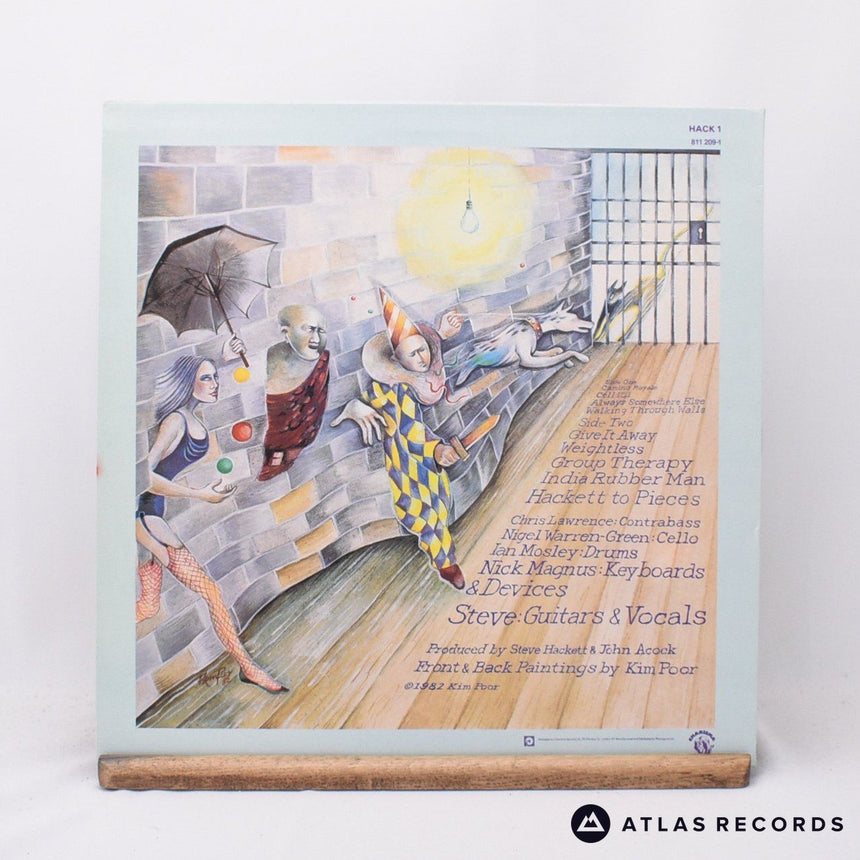 Steve Hackett - Highly Strung - Lyric Sheet Inserts LP Vinyl Record - EX/EX