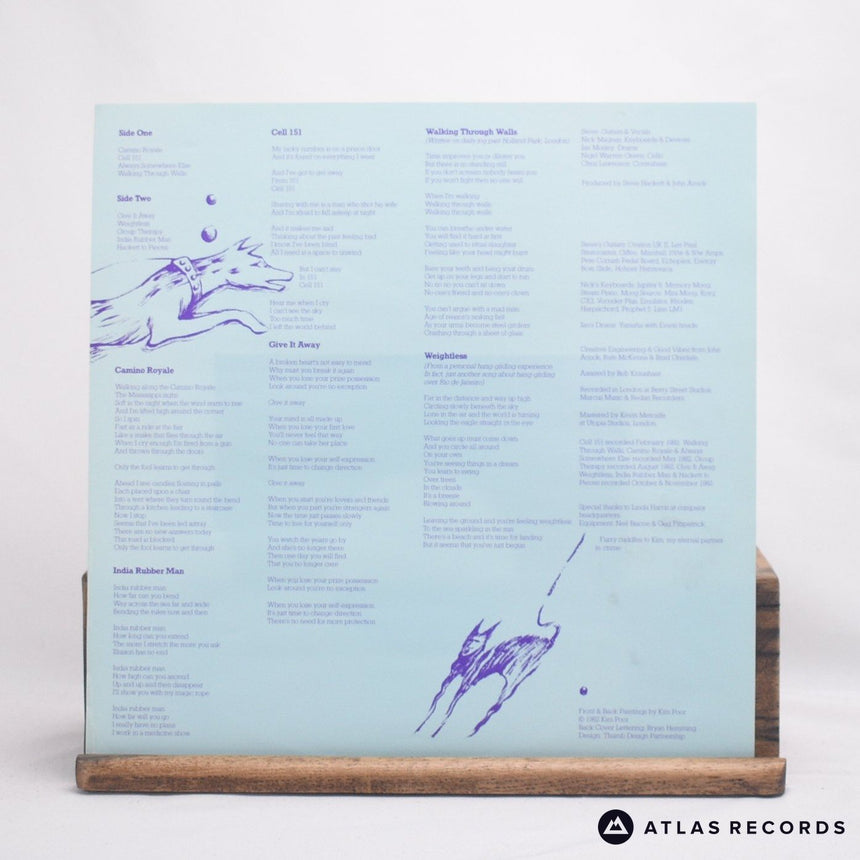 Steve Hackett - Highly Strung - Lyric Sheet LP Vinyl Record - EX/EX