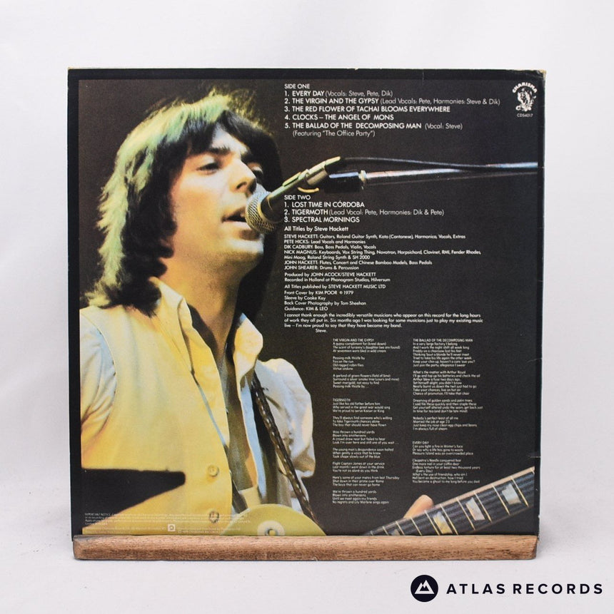 Steve Hackett - Spectral Mornings - LP Vinyl Record - EX/EX