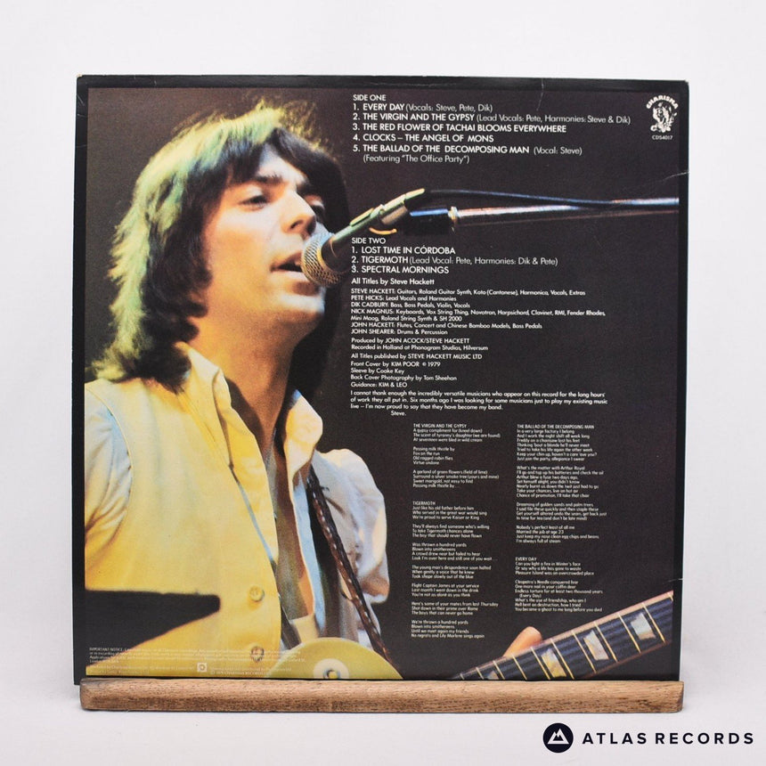 Steve Hackett - Spectral Mornings - Kev LP Vinyl Record - EX/EX