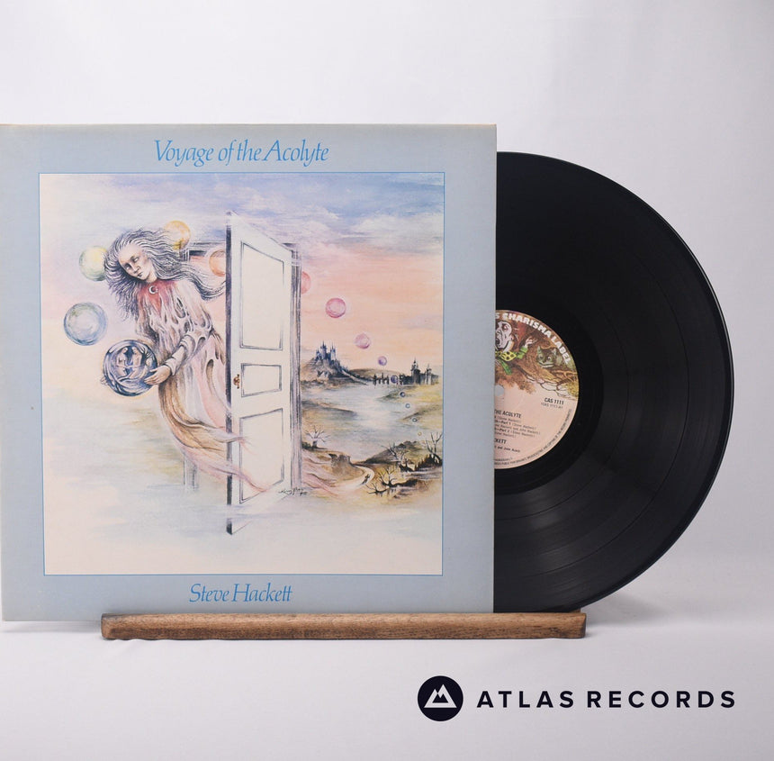 Steve Hackett Voyage Of The Acolyte LP Vinyl Record - Front Cover & Record