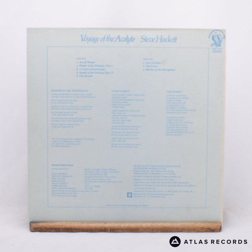 Steve Hackett - Voyage Of The Acolyte - Gatefold LP Vinyl Record - EX/EX