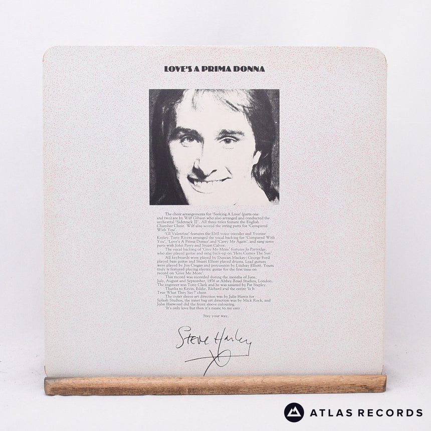 Steve Harley & Cockney Rebel - Love's A Prima Donna - LP Vinyl Record - VG+/EX