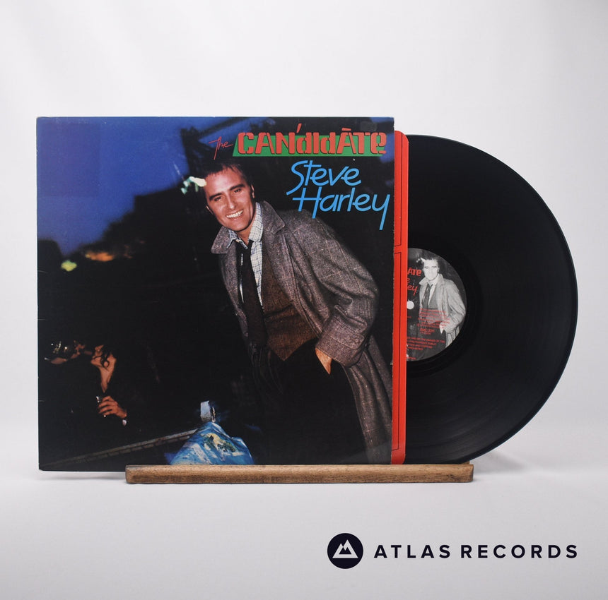 Steve Harley The Candidate LP Vinyl Record - Front Cover & Record