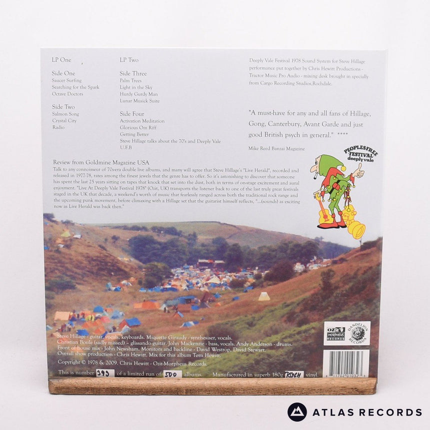 Steve Hillage - Deeply Vale - 180G Psych Coloured 2 x LP Vinyl Record - NM/NM