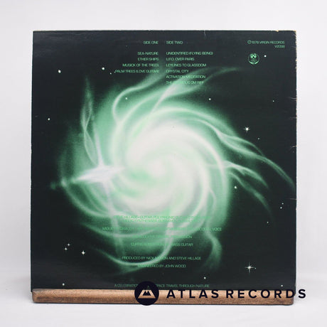 Steve Hillage - Green - Embossed Sleeve Insert LP Vinyl Record - VG+/EX