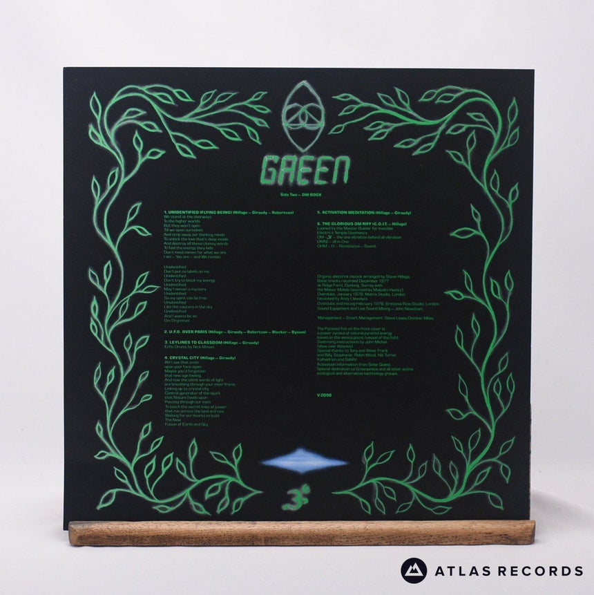 Steve Hillage - Green - Green Embossed Sleeve A3 B-2 LP Vinyl Record - EX/VG+