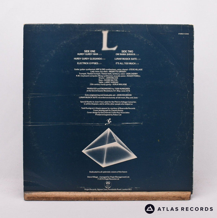 Steve Hillage - L - LP Vinyl Record - VG+/EX