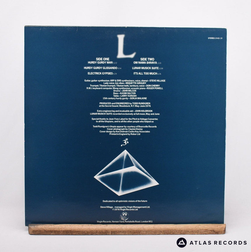 Steve Hillage - L - Reissue LP Vinyl Record - EX/EX