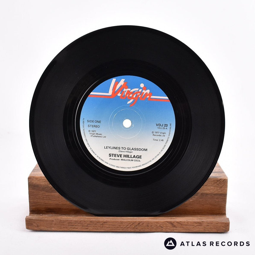 Steve Hillage - Ley Lines To Glassdom - 7" Vinyl Record - VG+/EX