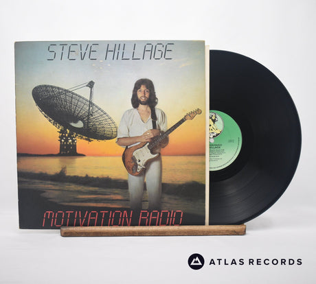 Steve Hillage Motivation Radio LP Vinyl Record - Front Cover & Record