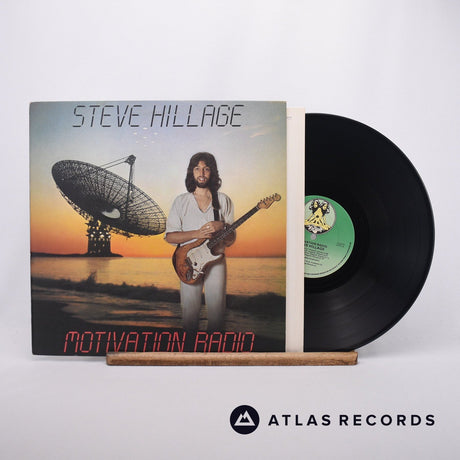Steve Hillage Motivation Radio LP Vinyl Record - Front Cover & Record