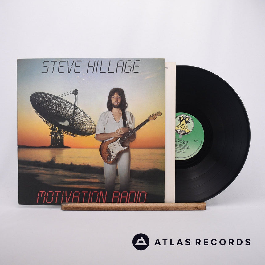 Steve Hillage Motivation Radio LP Vinyl Record - Front Cover & Record