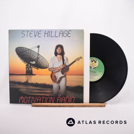 Steve Hillage Motivation Radio LP Vinyl Record - Front Cover & Record