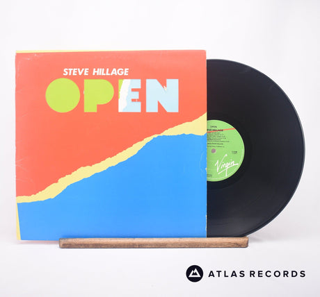Steve Hillage Open LP Vinyl Record - Front Cover & Record
