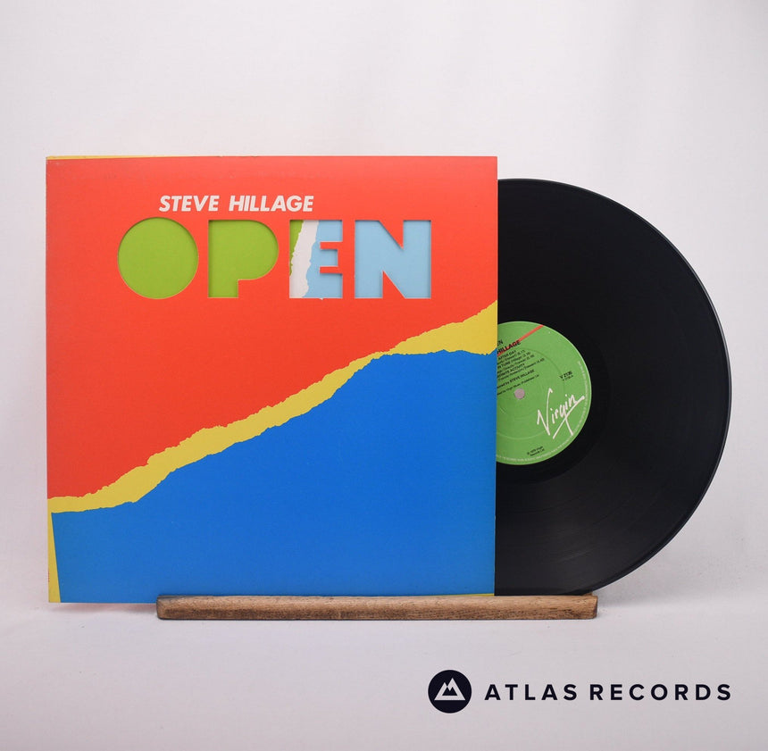 Steve Hillage Open LP Vinyl Record - Front Cover & Record