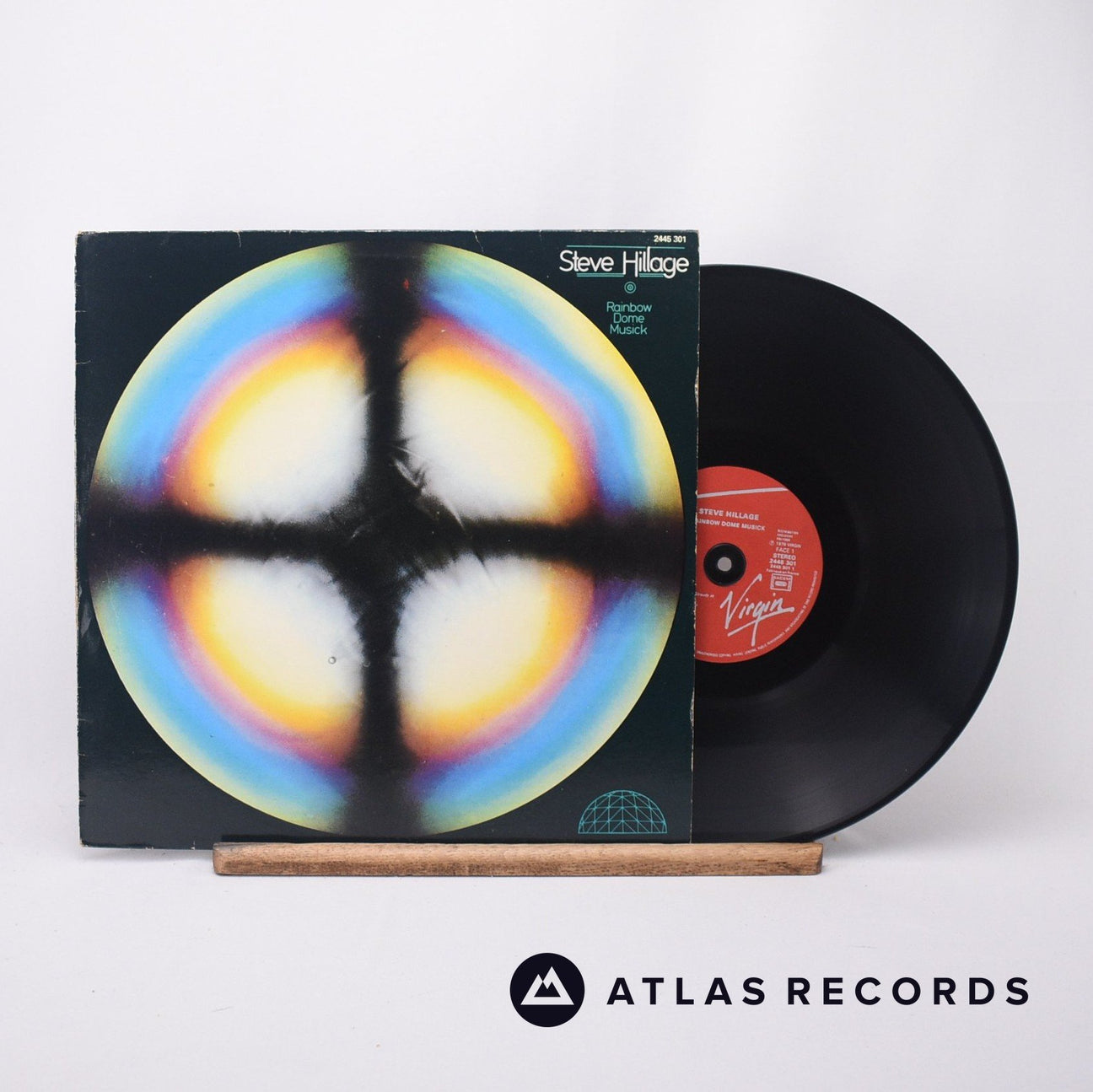 Steve Hillage Rainbow Dome Musick LP Vinyl Record - Front Cover & Record