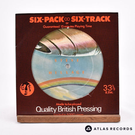 Steve Hillage Six-Pack Ꝏ Six-Track 7" Vinyl Record - Front Cover & Record