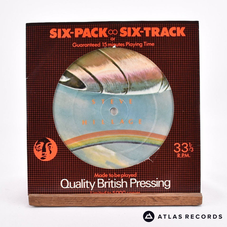 Steve Hillage Six-Pack Ꝏ Six-Track 7" Vinyl Record - Front Cover & Record