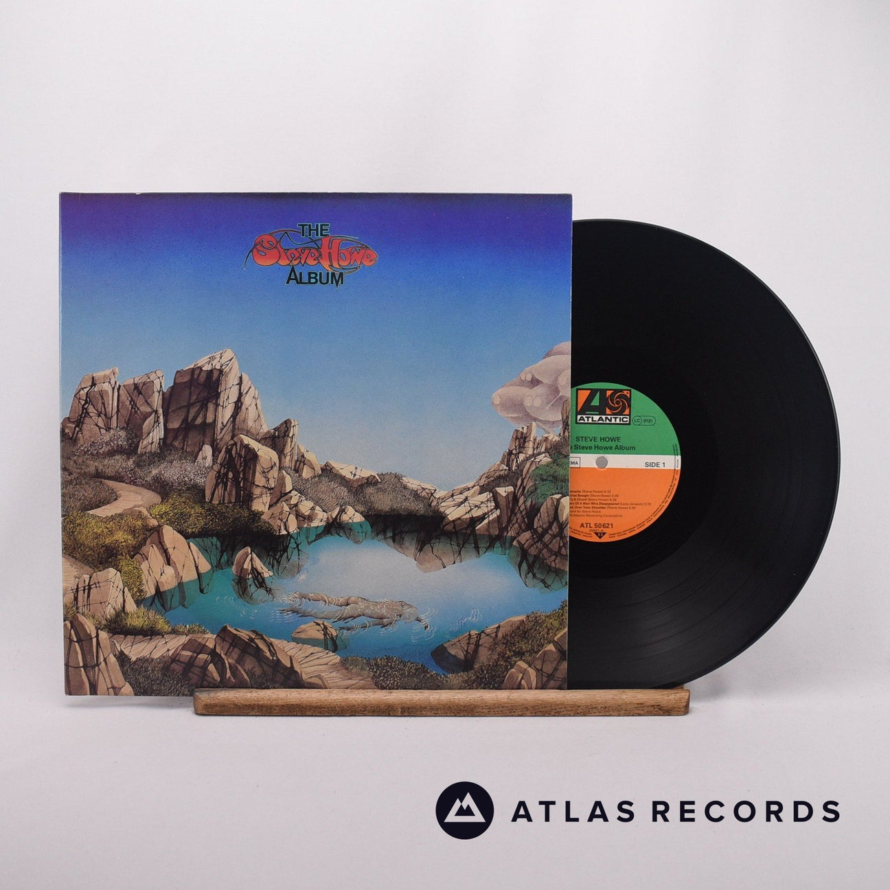 Steve Howe The Steve Howe Album LP Vinyl Record - Front Cover & Record