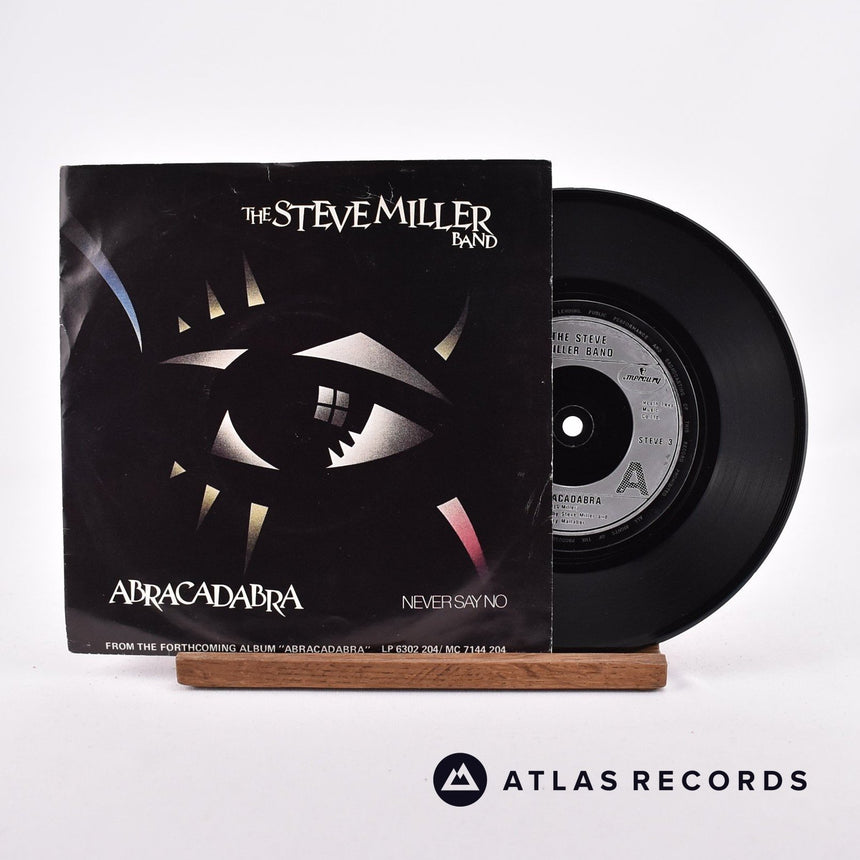 Steve Miller Band Abracadabra 7" Vinyl Record - Front Cover & Record