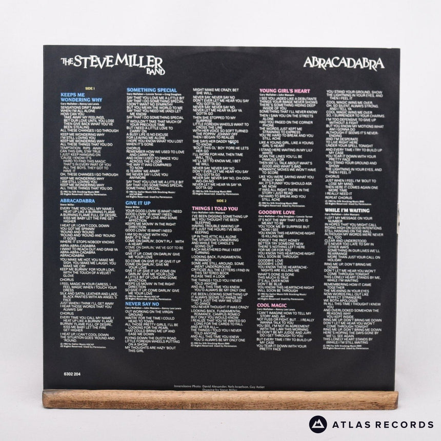 Steve Miller Band - Abracadabra - LP Vinyl Record - EX/VG+