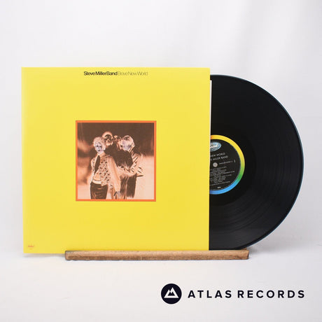 Steve Miller Band Brave New World LP Vinyl Record - Front Cover & Record