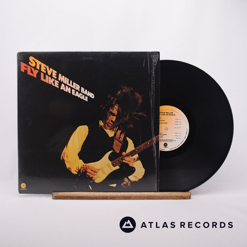 Steve Miller Band Fly Like An Eagle LP Vinyl Record - Front Cover & Record