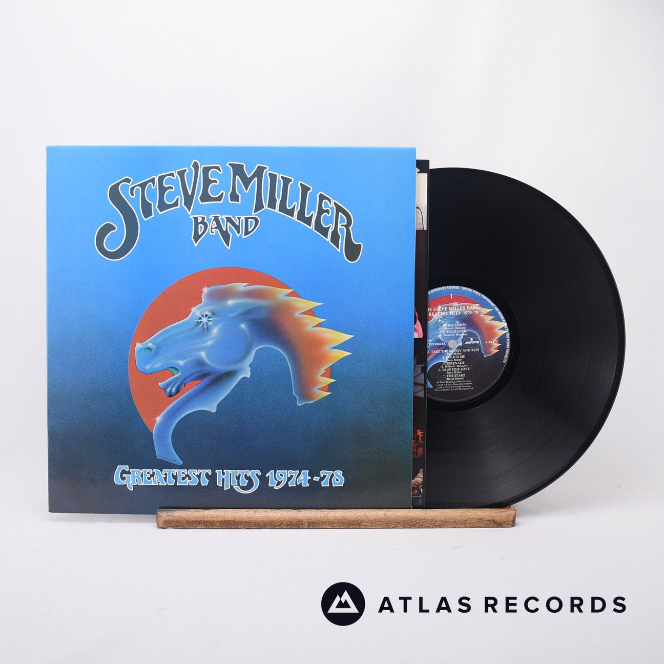 Steve Miller Band Greatest Hits 1974-78 LP Vinyl Record - Front Cover & Record