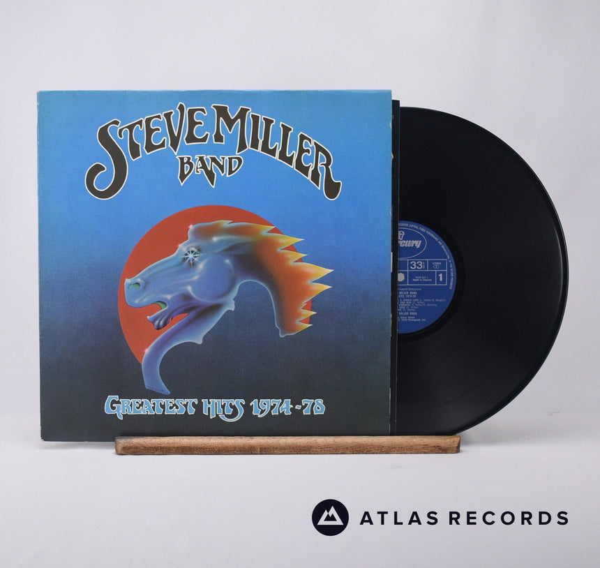 Steve Miller Band Greatest Hits 1974-78 LP Vinyl Record - Front Cover & Record