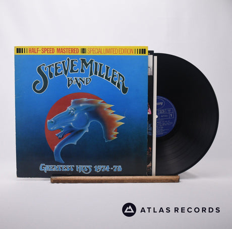 Steve Miller Band Greatest Hits 1974-78 LP Vinyl Record - Front Cover & Record