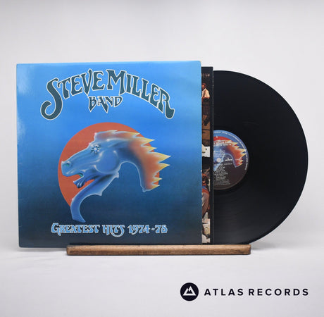 Steve Miller Band Greatest Hits 1974-78 LP Vinyl Record - Front Cover & Record