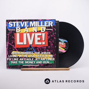 Steve Miller Band Live! LP Vinyl Record - Front Cover & Record