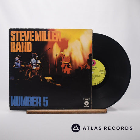 Steve Miller Band Number 5 LP Vinyl Record - Front Cover & Record