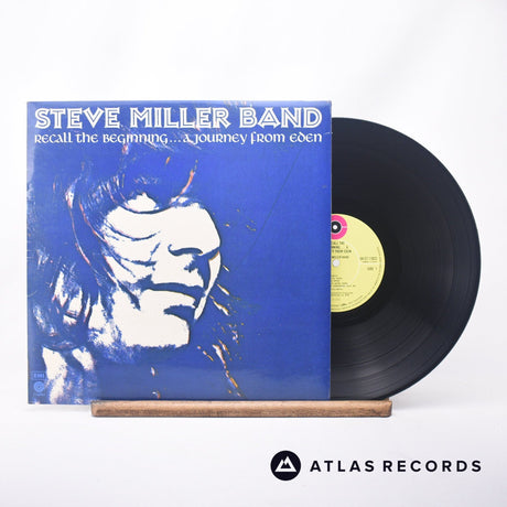 Steve Miller Band Recall The Beginning...A Journey From Eden LP Vinyl Record - Front Cover & Record
